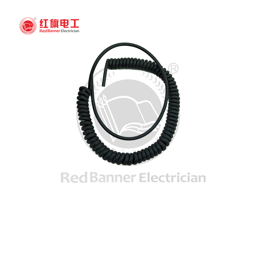 聚氯乙烯（彈簧型）絕緣軟電纜,RVVTH,軟電纜,電源線,信號線,彈簧線,紅旗電工